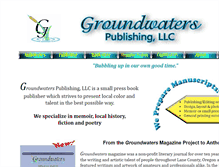 Tablet Screenshot of groundwaterspublishing.com